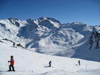 sur les pistes