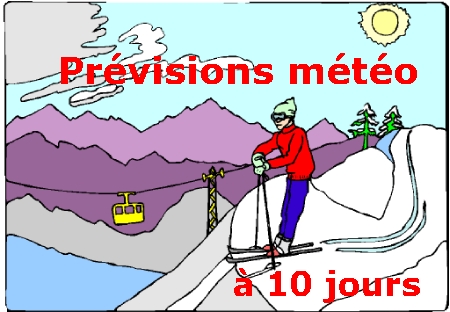 prévions météo à 10 jours - orange